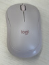 罗技（Logitech）M221轻音鼠标 无线鼠标 办公鼠标 对称鼠标 带无线微型接收器 茱萸粉 实拍图
