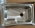 名爵（MEJUE）水槽单槽304不锈钢 厨房洗菜盘一体槽拉伸大槽水池盘台上水槽2409 实拍图