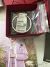 周大生足银手镯S990实心开口银手镯繁花送女友老婆约31±1g 生日礼物 实拍图
