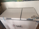 北极熊（BEIJIXIONG）双温冰柜家用小型双箱冷柜 冷藏冷冻两用柜双门商用大容量卧式冰箱节能省电 双门双温332升【一级能效 全国联保】 332L 实拍图