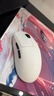 ATK 蜻蜓A9无线鼠标电竞游戏办公鼠标 有线/蓝牙/2.4G/星闪三模连接轻量化对称极简工学 A9 Plus 白色 实拍图