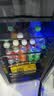 荣事达（Royalstar）冰吧冷藏柜 欧式恒温红酒柜酒店家用客厅冰箱迷你小型单门办公室保鲜展示留样茶叶饮料柜 一级能效118L【冷藏+微冷冻+蓝光灯+酒架】 实拍图