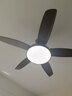 雷士（NVC）风扇灯新中式吊扇灯高显指客厅中古风电风扇餐厅灯具 韶华智控/50寸60瓦高显指/1级能效 实拍图