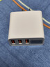 科沃【提速100%】充电头3.4A三口USB充电器5V2A/1A多口快充适用于苹果华为三星oppo小米手机iPad通用 实拍图