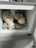 志高（CHIGO）小冰箱迷你小型家用冷藏冷冻两用宿舍出租房用双门办公室电冰箱节能省电 【一级能效】128L银色【全国联保丨节能省电】 实拍图