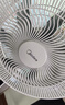 美的（Midea）【超级单品】七叶轻音立式电风扇家用柔风落地扇台式桌面小型风扇大风量节能摇头宿舍电扇 SAF30AB 实拍图