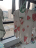 贝瑞加（Babyprints）新生儿半背衣2件装初生男女宝宝短袖上衣夏季婴儿衣服纯棉 粉52 实拍图