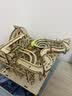 大眼小娃滚珠轨道积木3D立体拼图木质拼装模型儿童DIY手工益智玩具6-12岁 实拍图
