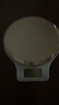 香山电子秤厨房秤 克重秤【JOY联名款】不锈钢大秤面 0.1g/5kg 充电款 实拍图