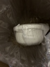后海 纯白色骨瓷碗蒸碗蒸蛋羹碗 陶瓷蒸饭碗带盖碗 瓷盖碗 微波炉适用 白瓷盖碗B款小号 实拍图