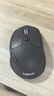 罗技（Logitech）M720 鼠标 无线蓝牙鼠标 办公鼠标 右手鼠标 大手鼠标 优联 黑色 带无线2.4G接收器 实拍图