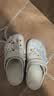 卡骆驰（CROCS）【预售】白鹿同款经典云朵洞洞鞋时尚百搭女鞋花园鞋|206750 骨白色-2Y2(含智必星)【预售】 38 (240mm) 实拍图