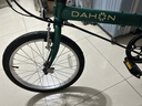 大行（DAHON）经典D6折叠自行车20英寸6速成人休闲单车 KBC061 墨绿色 20英寸 实拍图