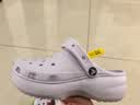 卡骆驰（CROCS）【预售】白鹿同款经典云朵洞洞鞋时尚百搭女鞋花园鞋|206750 葡萄冰-5DK(含智必星) 36 /37(230mm) 实拍图