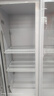 北极熊（BEIJIXIONG）展示柜冷藏柜冰柜商用饮料柜直冷风冷风直冷保鲜柜超市玻璃门冰箱立式啤酒柜 双门下机直冷蓝白款（688L） 实拍图