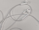 联想（Lenovo）有线耳机 HIFI音质高解析音频带麦降噪直播k歌唱歌音乐运动半入耳式游戏电脑耳机3.5mm YF01白色 实拍图