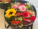神孩子束脩之礼束脩六礼篮手工礼盒毕业礼物送老师圆形教师节谢师礼礼盒 仅含礼盒【1套装】赠6张牛皮纸 实拍图
