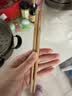 玉米（CORN）实木儿童筷子家用木质宝宝筷4木筷木头小短幼儿园专用6一12岁饭盒 实拍图