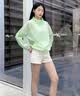 雪中飞连帽防晒衣女夏季2025新款夏装防紫外线薄外套小个子外搭防晒 苹果绿648F(纯色) XL -170/92A-推荐130-150斤 实拍图