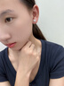 唯一（Winy）四叶草999纯银耳钉女轻奢2026新款耳饰环生日礼物送女朋友老婆 实拍图