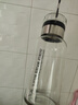 FGHGF大容量玻璃水杯耐高温带杯套茶水分离杯便携网红泡茶杯 玻璃吨吨杯带杯套1000ml1只 实拍图