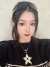 唯一（Winy）一克拉莫桑石紫藤花999纯银项链女2026新款生日礼物送女朋友老婆 实拍图