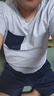 京东京造纯棉睡衣男士夏季短袖短裤套装10A抗菌26新款情侣家居服蓝色XL 实拍图