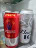 百威啤酒冰啤500ml*18听+淡色拉格450ml*3听组合装618组合 实拍图