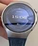 华为HUAWEI WATCH 5 46mm 基础款不锈钢表壳星河蓝素皮复合表带首创X-TAP智感窗eSIM通话手表 实拍图