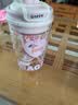 蒙福（mengfu）水杯女生高颜值双饮带吸管学生大容量水杯夏季可爱耐高温泡茶杯子 粉色-600ml【Tritan+双饮+茶隔】 2026新款高颜值女生专属 实拍图