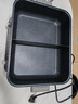 美的（Midea）火锅专用锅 电火锅 电煮锅8L多功能锅 鸳鸯锅分区控温 分体式多用途锅火锅锅HGS382712 实拍图