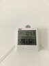 德力西电气（DELIXI ELECTRIC）家用室内温度计婴儿房闹钟计时电子数显温湿度计温度表 实拍图