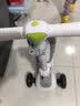babycare儿童滑板车2-6岁二合一折叠童车重力转向宝宝可坐生日礼物 辛德白 实拍图