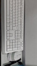 双飞燕（A4TECH）FG1010 104键 无线键鼠套装 无线键盘鼠标套装无线鼠标键盘套装薄膜键盘办公 618大促 象牙白 无线 实拍图