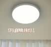雷士（NVC）次日达阳台灯卧室灯吸顶灯书房现代简约防蚊虫led照明24瓦暖白光 实拍图