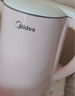 美的（Midea）电热水壶烧水壶养生双层防烫0涂层食品级304不锈钢1500W快速沸腾1.7L大容量 HJ1705【价保618】 实拍图
