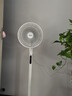 美的（Midea）【闪拆系列】一键闪电拆装直流变频家用语音电风扇一级能效静音落地扇大风力卧室立式电扇SDJ30BC 实拍图