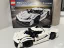 乐高（LEGO）积木机械组42184 柯尼塞格白色超跑男女孩儿童玩具生日礼物摆件 实拍图