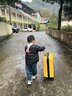 银座高颜值儿童行李箱拉杆箱儿童节礼物幼儿学生旅行箱 甜美粉 20英寸 实拍图