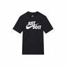耐克(NIKE)春夏男短袖T恤 纯棉 运动休闲 经典简约 AR5007-011 黑色L 实拍图