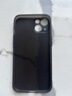 POZZO 适用苹果13手机壳 iphone13保护套镜头全包超薄透明磨砂防摔软壳男女款 深空黑 实拍图