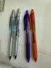 派通（Pentel ）【开学必购】BLN105按动蓝黑色中性笔高颜值0.5mm签字笔商务学生速干水笔水性笔文具 蓝黑色5支装 实拍图