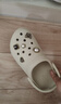 卡骆驰（CROCS）檀健次同款经典洞洞鞋轻便百搭女沙滩鞋包头拖鞋男鞋|10001 黑色-001(含智必星) 39 (240mm) 实拍图