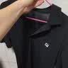 迪桑特（DESCENTE）TRAINING系列男士吸湿速干防晒短袖POLO衫夏季新品 BK-黑色 XL (180/100A) 实拍图