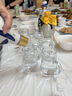 青苹果白酒杯*8+二两分酒器*8 一口杯小酒杯家用饭店用 发发套装 实拍图