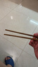 唐宗筷  抗菌率99.9%鸡翅木筷子10双装 一人一双专人专用 家用 实木原木 实拍图