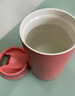 膳魔师（THERMOS）咖啡杯男女办公高颜值日系简约杯子情侣水杯学生杯子TCDP 赪霞【304+涂层内胆】 415ml 实拍图