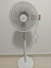 美的（Midea）【飓风节能】七叶柔风立式电风扇/家用轻音落地扇/台式小型风扇/大风力遥控定时摇头风扇 SAH35BSJ 实拍图