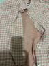 MUJI[自营限定款]女士无侧缝 双层纱织睡衣 纯棉家居服 浅粉红色 L 实拍图