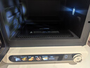 美的（Midea）小滋味2.0微烤炸一体机 彩膜触控变频平板顶部烤管热风微波炉电烤箱空气炸一体2026新款F15 实拍图